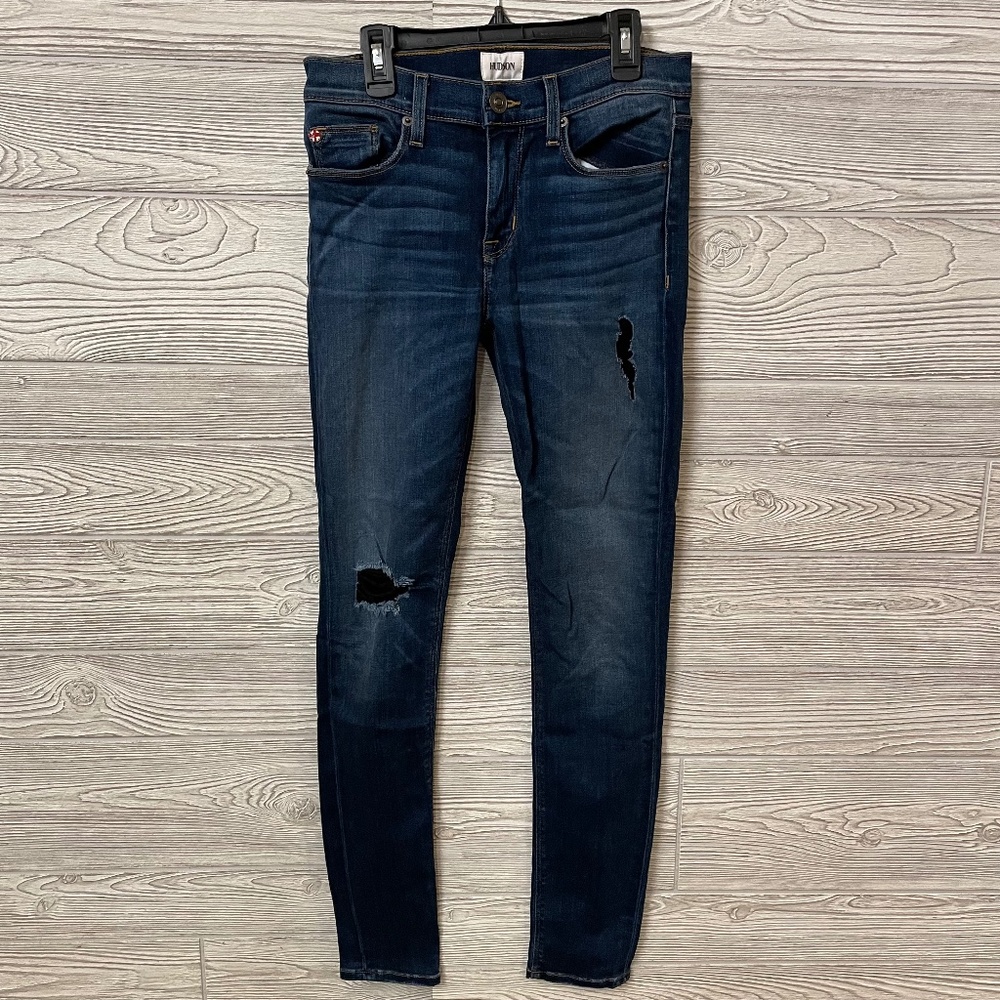 HUDSON Nico Midrise Super Skinny Jeans Size 26